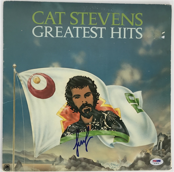 Cat Stevens Signed "Greatest Hits" Album (PSA/DNA)