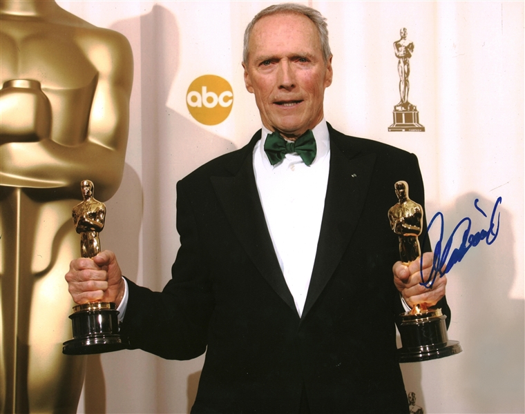 Clint Eastwood Signed 11" x 14" Color Photograph (JSA)