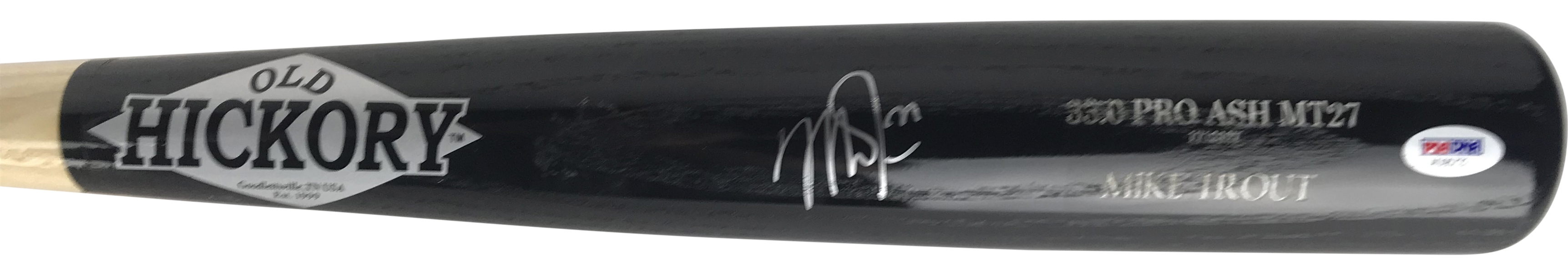Mike Trout Signed Old Hickory Personal Model Baseball Bat (PSA/DNA)