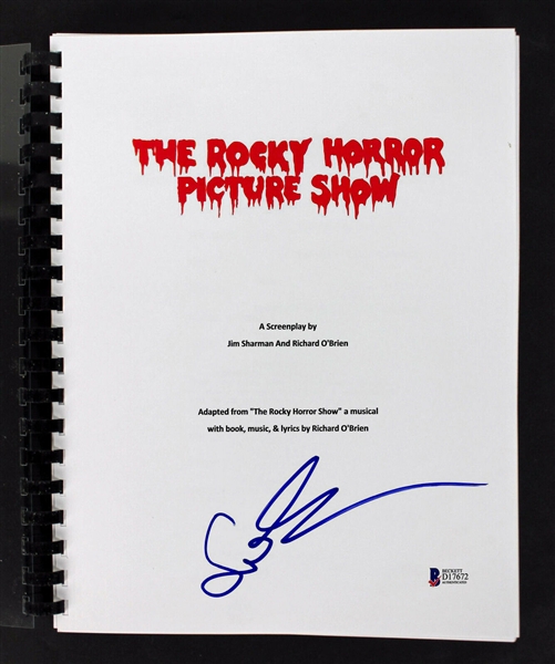 Susan Sarandon Signed "The Rocky Horror Picture Show" Movie Script (Beckett/BAS)