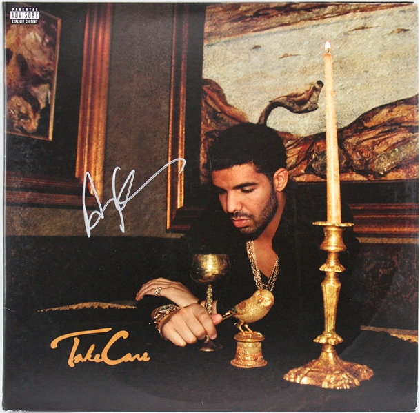 Drake Signed "Take Care" Record Album (JSA)