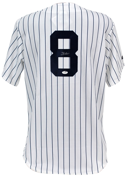 Yogi Berra Signed Majestic NY Yankees Jersey (JSA)