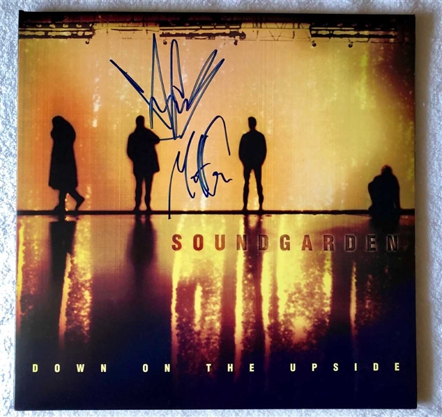 Soundgarden Rare Multi-Signed "Down on The Upside" Record Album (BAS/Beckett Guaranteed)