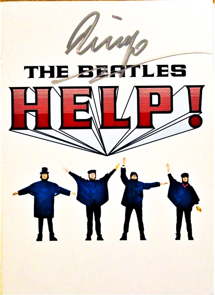 The Beatles: Ringo Starr Signed "Help!" DVD (Beckett/BAS Guaranteed)
