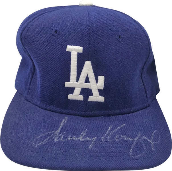 Sandy Koufax Signed LA Dodgers Baseball Cap (PSA/DNA)