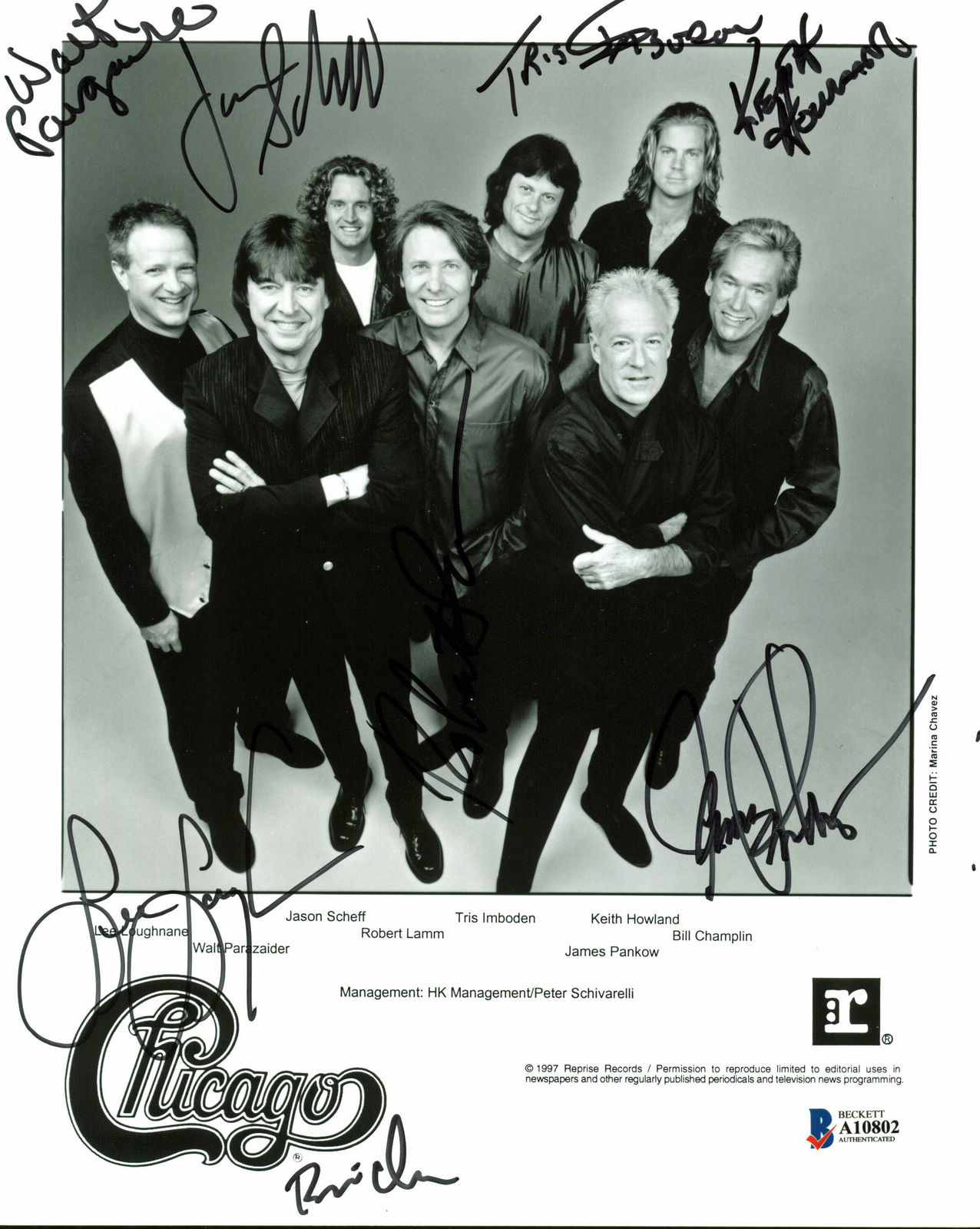 Train Band Signed 8x10 Autographed Photo Reprint 