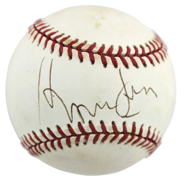 Harrison Ford Rare Single Signed ONL Baseball (JSA)