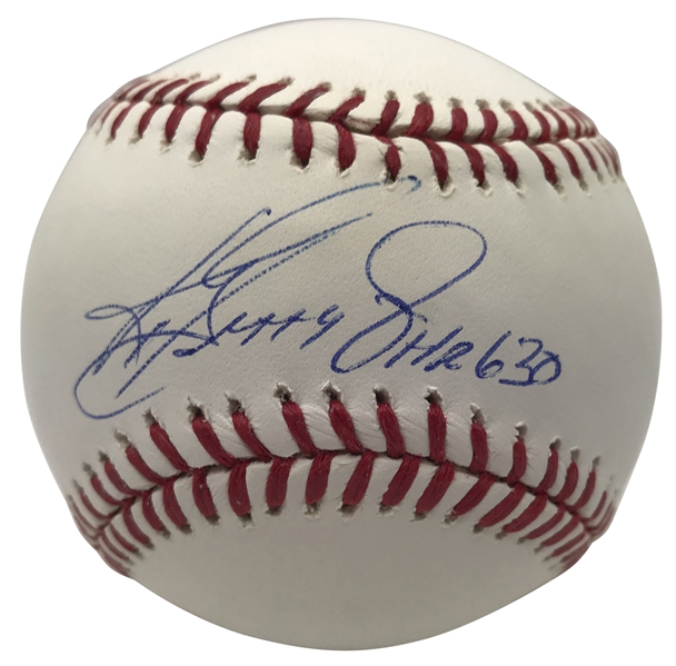 Ken Griffey Jr. Signed & Inscribed "HR 630" OML Baseball (Steiner Sports)