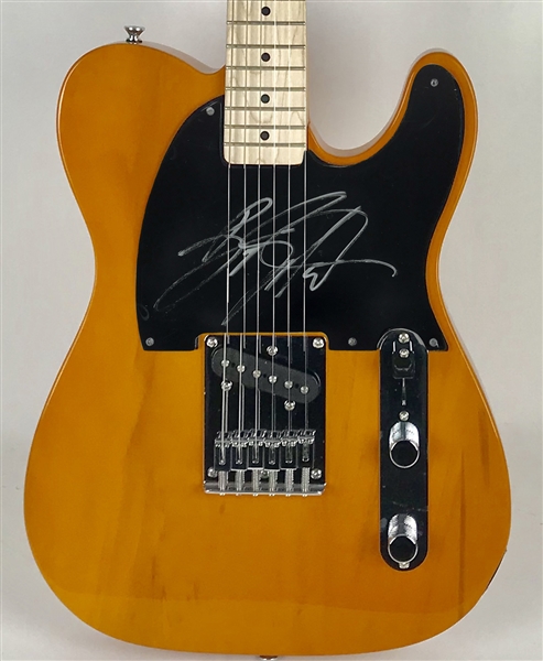 Bruce Springsteen Signed Butterscotch Fender Squier Telecaster Guitar (Beckett/BAS)