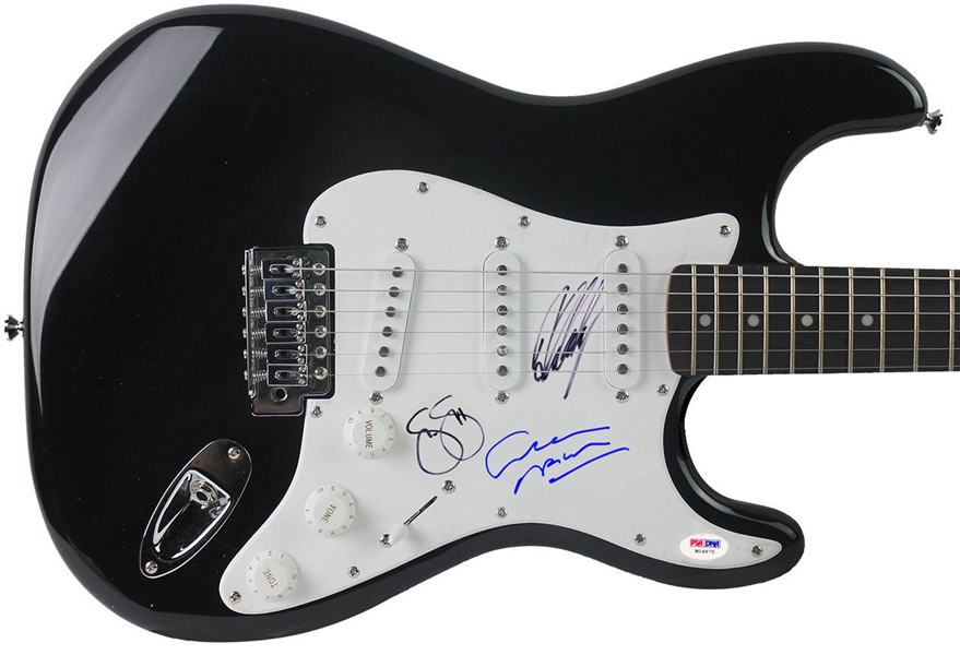 Crosby, Still & Nash Signed Stratocaster Style Electric Guitar (PSA/DNA)