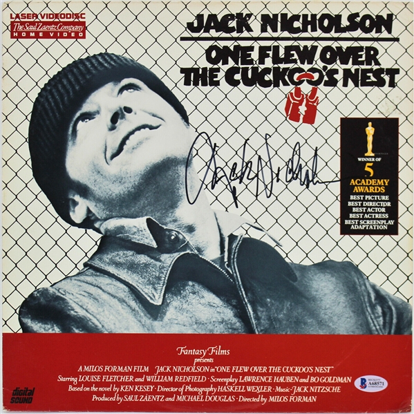 Jack Nicholson Signed "One Flew Over the Cuckoos Nest" Original Soundtrack (JSA)