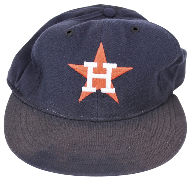 Nolan Ryan Game Used Houston Astros New Era Hat (MEARS)