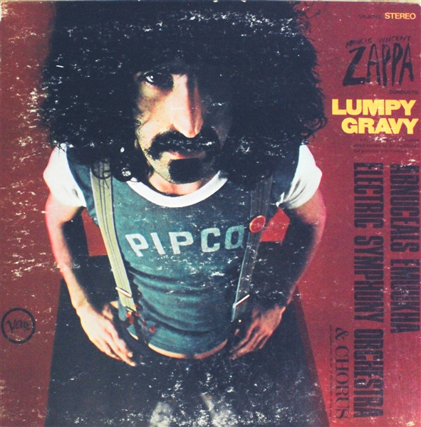Frank Zappa Signed & Inscribed "Lumpy Gravy" Album (Beckett/BAS Guaranteed)
