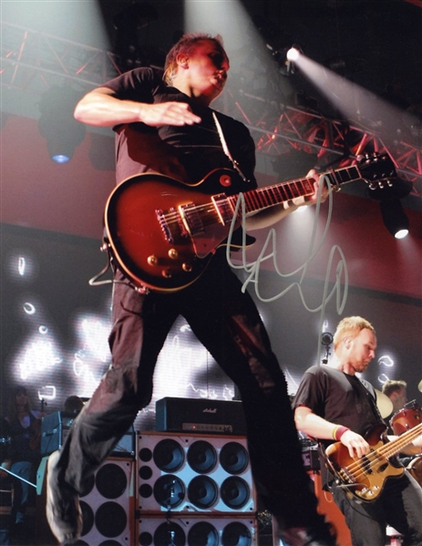 Pearl Jam: Mike McCready Lot of Two (2) Signed 11" x 14" Photographs (Beckett/BAS Guaranteed)