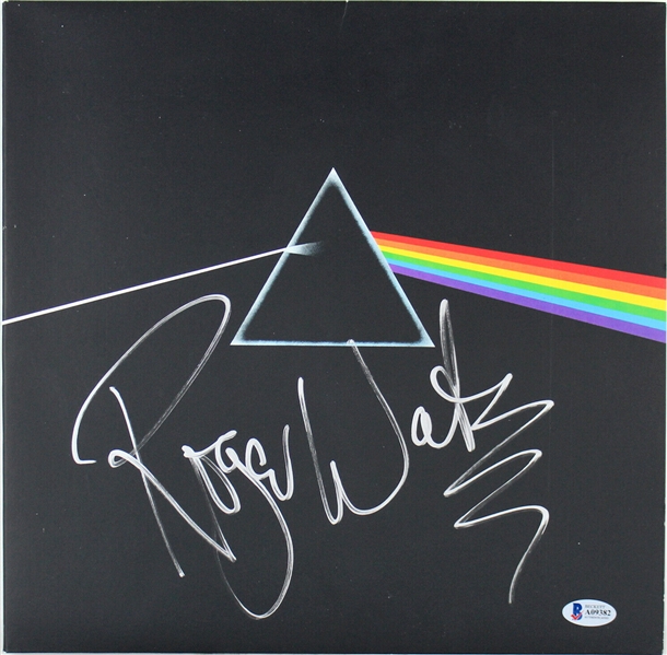 Pink Floyd: Roger Waters Bold & Impressive Signed "Dark Side Of The Moon" Album (Beckett/BAS)