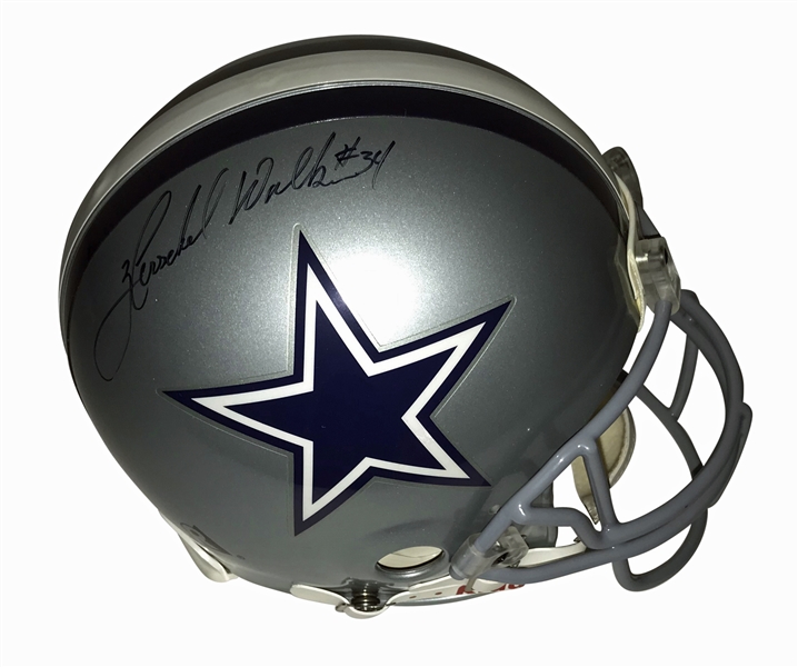 Herschel Walker Signed PROLINE Cowboys Helmet (Steiner Sports)