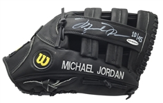 Michael Jordan Rare Signed Personal Model Wilson Baseball Glove (Upper Deck)