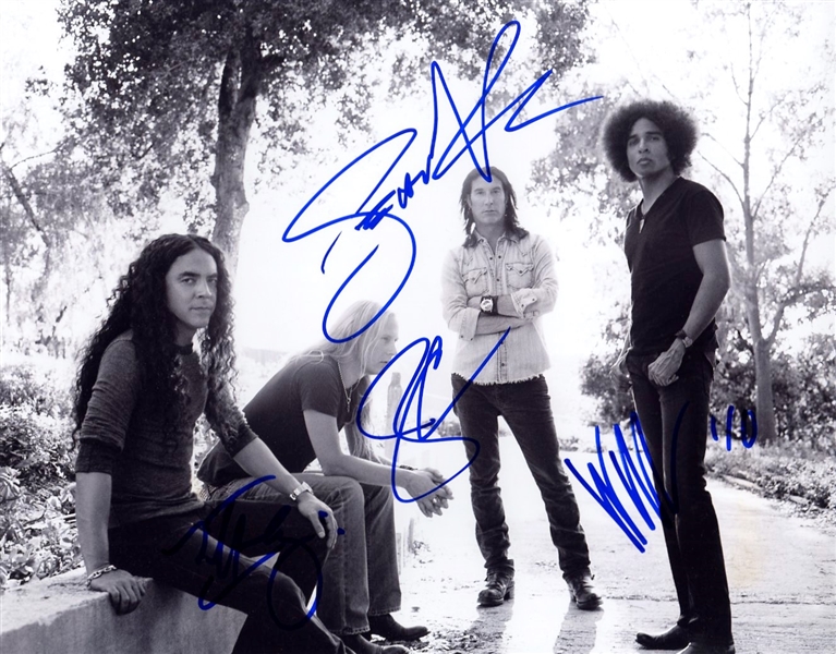 Alice in Chains Group Signed 11" x 14" B&W Photo (Beckett/BAS Guaranteed)