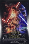 Star Wars: The Force Awakens Cast-Signed 24" x 36" Movie Poster w/ Ford, Ridley, Fisher, & More! (Beckett/BAS Guaranteed)