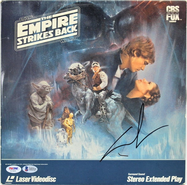 George Lucas Signed "The Empire Strikes Back" Laser Disc (Beckett/BAS)