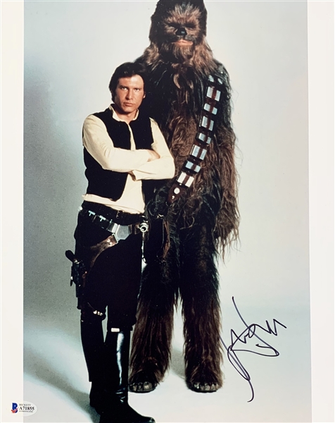 Star Wars: Harrison Ford Signed 11" x 14" Color Photo as "Han Solo" (Beckett/BAS LOA)