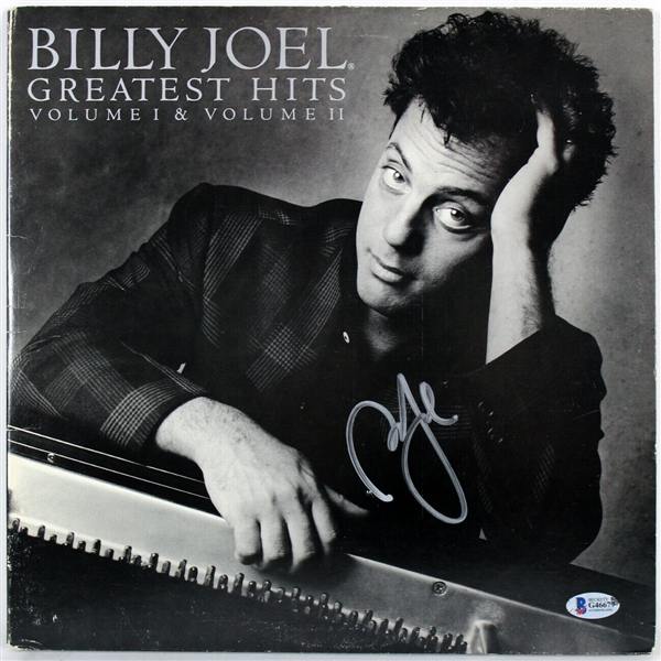 Billy Joel Signed "Greatest Hits Vol. I & II" Record Album (Beckett/BAS)