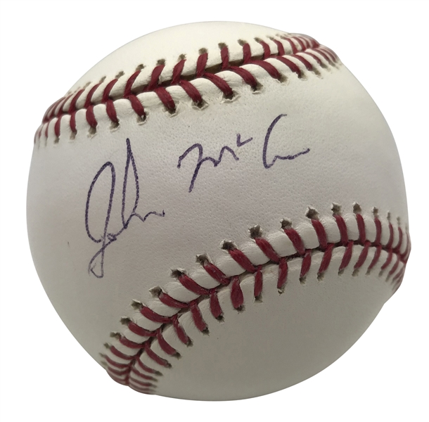 John McCain Signed OML Baseball (Beckett/BAS)