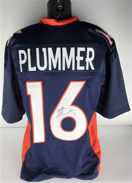 Jake Plummer Signed Denver Broncos Jersey (Beckett/BAS Guaranteed)