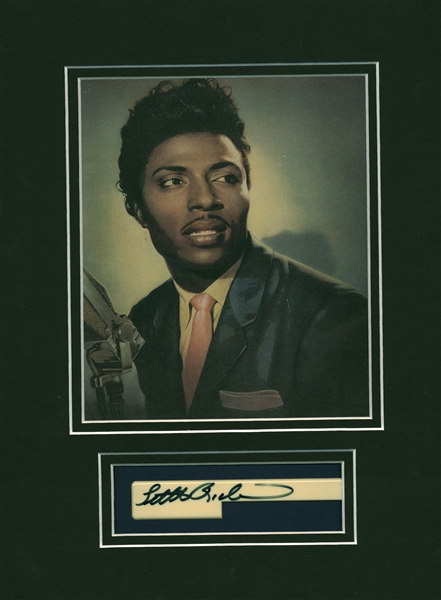 Little Richard Rare Signed 4.5" Piano Key Display (Beckett/BAS Guaranteed)
