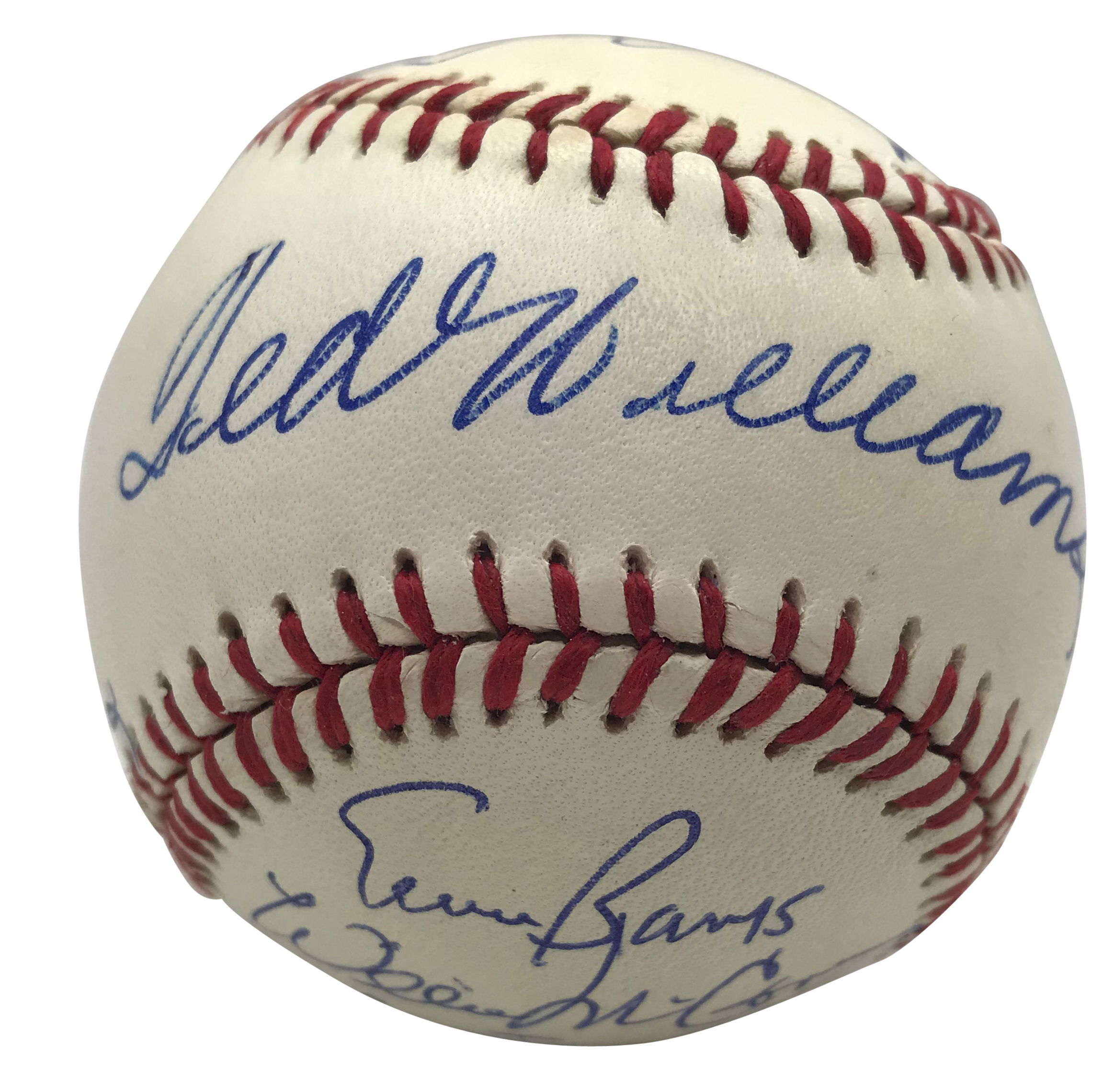 Lot Detail - 500 Home Run Club Impressive Signed Oal Baseball W  Mantle 