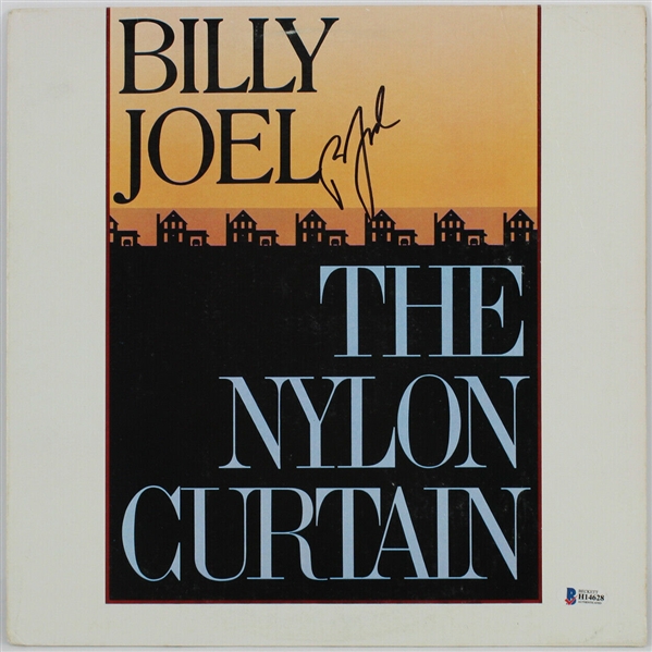 Billy Joel Signed "The Nylon Curtain" Album Cover (Beckett/BAS)