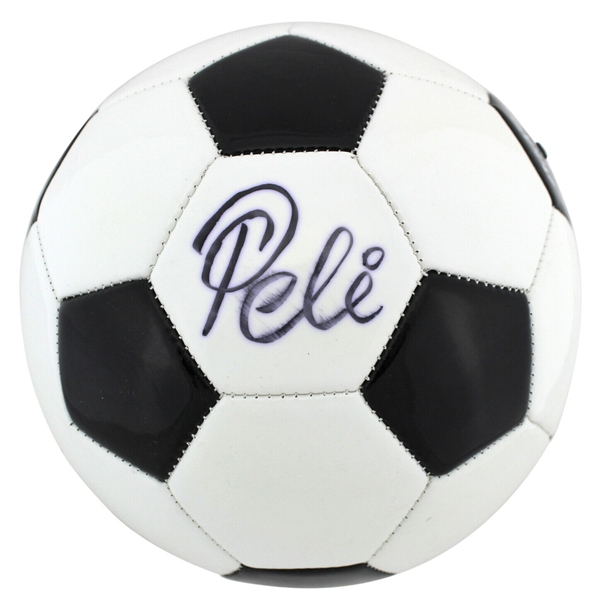 Pele Signed Full-Sized Soccer Ball (Fanatics)