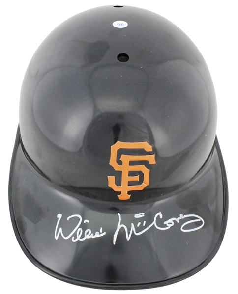 Willie McCovey Signed San Francisco Giants Full-Sized Batting Helmet (Beckett/BAS)