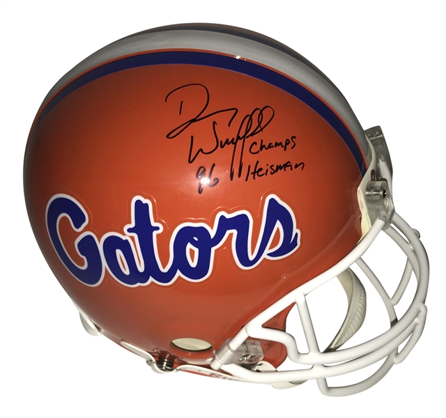 Danny Wuerffel Signed Florida Gators Full Size Replica Helmet (JSA)