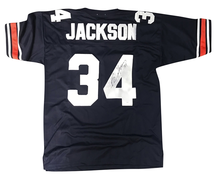 Bo Jackson Signed Auburn Custom Jersey (JSA)