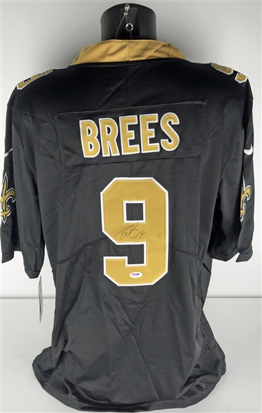 Drew Brees Signed Saints Custom Jersey (PSA/DNA )