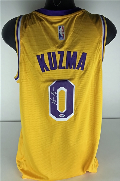 Kyle Kuzma Signed Los Angeles Lakers Jersey (PSA/DNA)