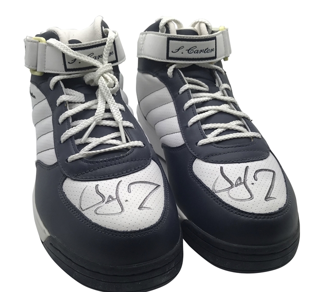Jay-Z Rare Signed New York Yankee Style Rebook Sneakers (Beckett/BAS)