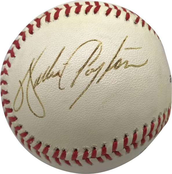 Walter Payton Signed Near-Mint Official League Baseball (JSA)