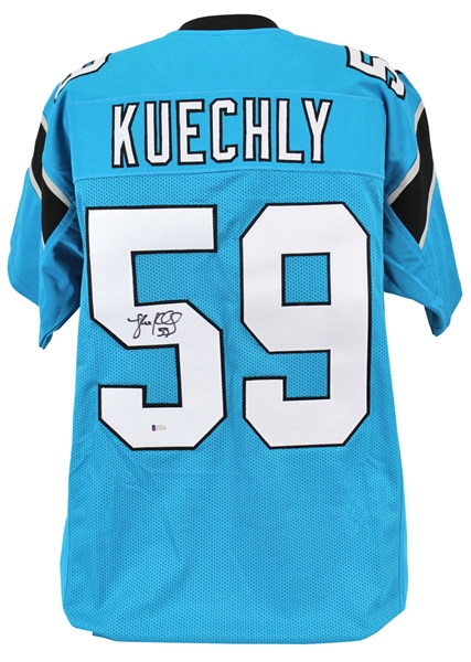 Luke Kuechly Signed Carolina Panthers Jersey (JSA)