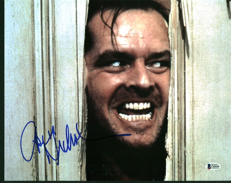Jack Nicholson Signed 11" x 14" Photograph (Beckett/BAS)