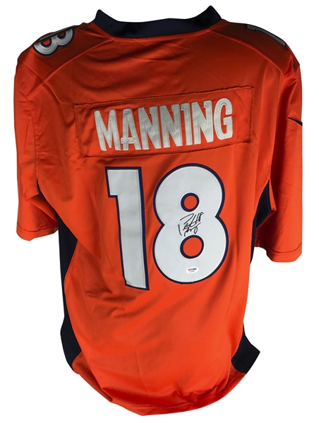 Peyton Manning Signed Denver Broncos Jersey (PSA/DNA)