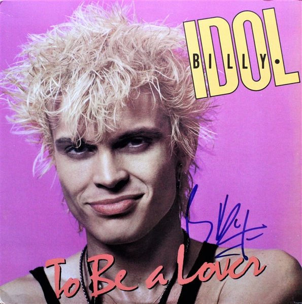 Billy Idol Signed "To Be A Lover" Album (Beckett/BAS)