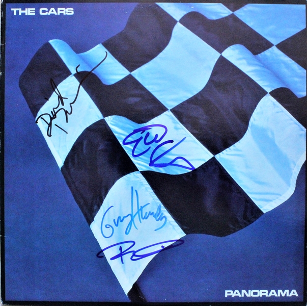 The Cars Group Signed "Panorama" Album Cover (4 Sigs)(Beckett/BAS)