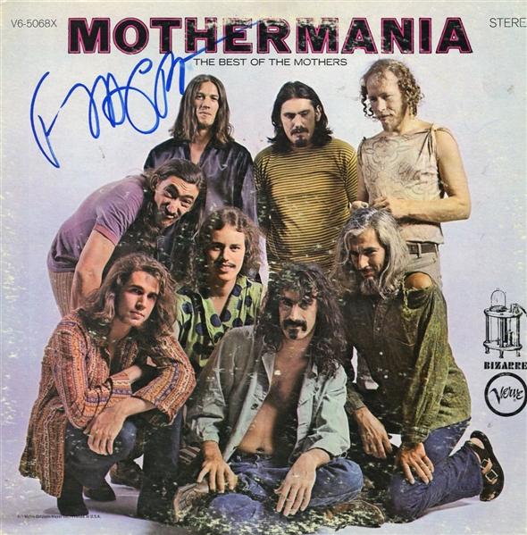 Frank Zappa Signed "Mothermania: The Best of the Mothers" Album (Beckett/BAS)