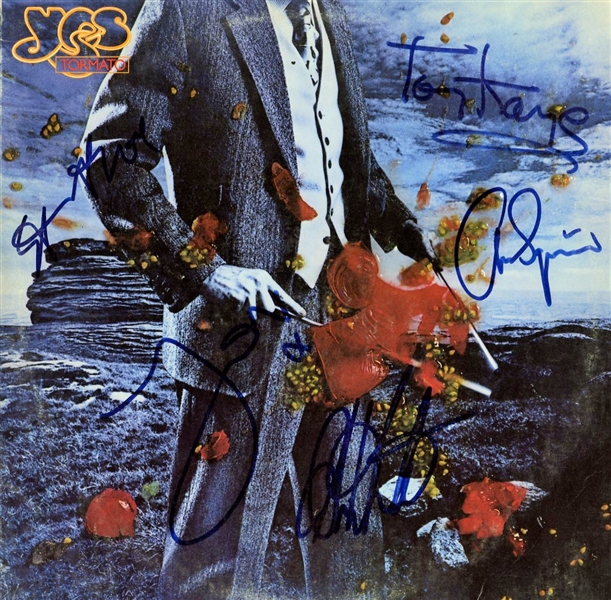 Yes Group Signed "Tormato" Record Album (Beckett/BAS)