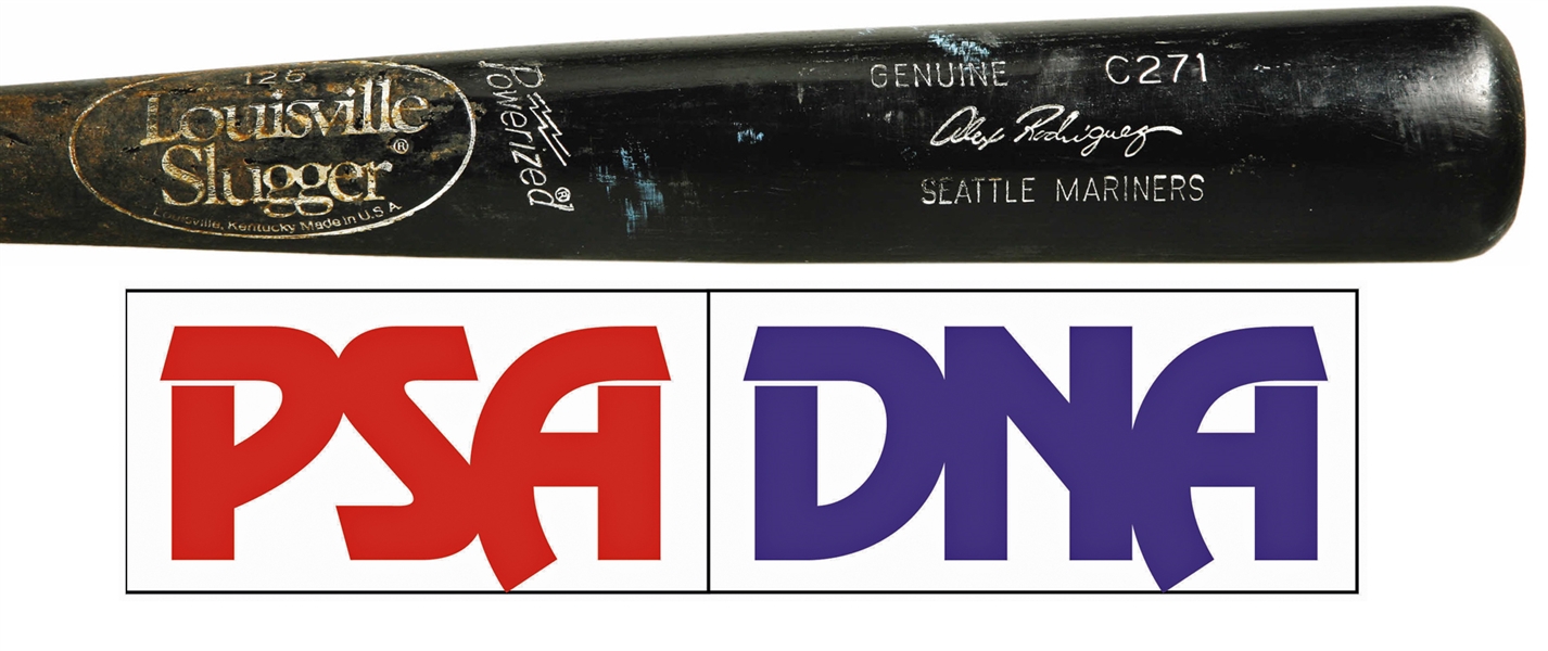 Alex Rodriguez 1993-97 Rookie-Era Game Used Louisville Slugger C271 Bat (PSA/DNA)
