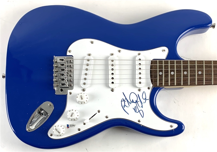 Ritchie Blackmore RARE Signed Strat Style Electric Guitar (Beckett/BAS)