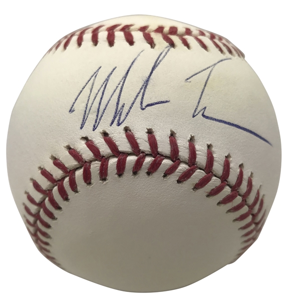 Mike Tyson Signed OML Baseball (JSA)