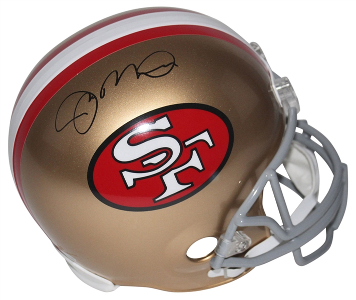 Joe Montana Signed San Francisco 49ers Full Sized Helmet (Beckett/BAS)
